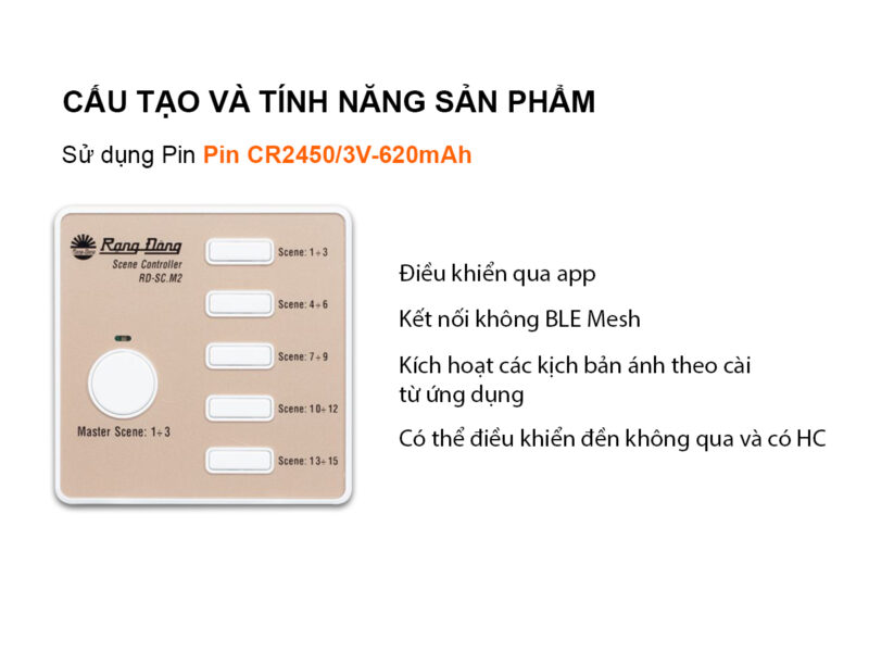 Bảng điều khiển cảnh (Pin)   RD-SC.M2 - Hình ảnh 7